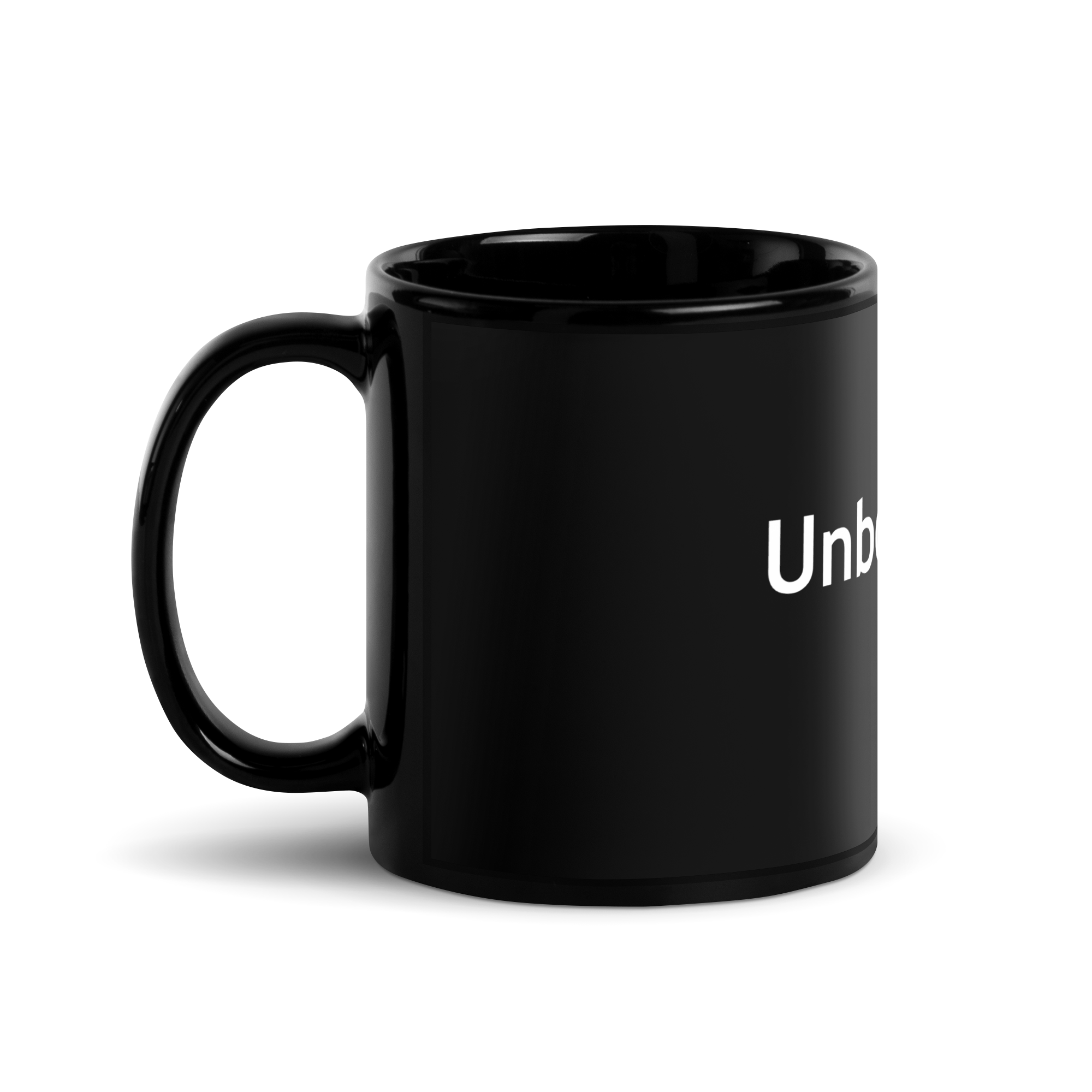 Black Glossy Mug - Canvas Line